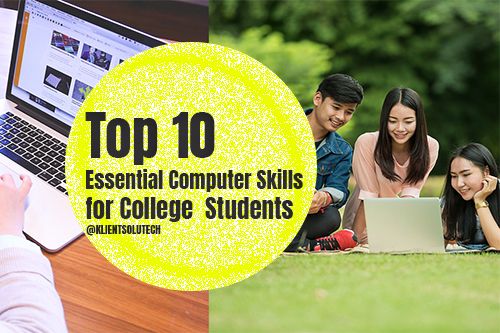essential computer skills for students