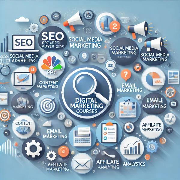 Types of Digital Marketing Courses