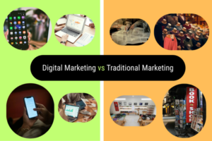 Difference between digital marketing and traditional marketing