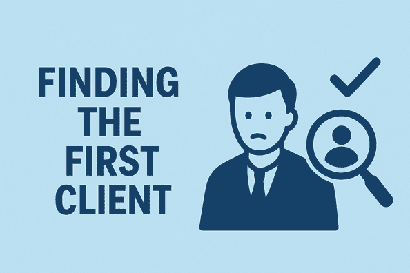 New freelancer searching for their first client online, offering services at a discount to build trust